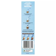 HỘP 10 GÓI CAFE 98% KHÔNG ĐƯỜNG Nescafe Coffee Sachets - Sugar Free, Latte - Vanilla Malt - Caramel - Hazelnut - Mocha