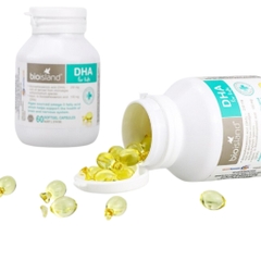 HŨ VIÊN NANG BỔ SUNG DHA CHO TRẺ EM Bio Island DHA Kids - Omega 3 Capsules