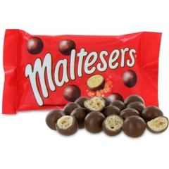 TÚI 11 GÓI SOCOLA NHÂN MẠCH NHA Maltesers Milk Chocolate Fun Size Party Share Bag 11 Pieces, 132g