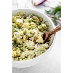 SỐT BƠ - TỎI KEM MƯỢT CHO SALAD / RAU CỦ NƯỚNG Eta Avocado & Garlic Dressing, Smooth & Creamy, 250ml