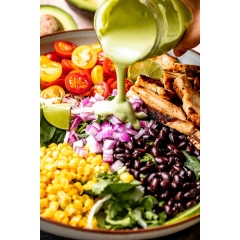 SỐT BƠ - TỎI KEM MƯỢT CHO SALAD / RAU CỦ NƯỚNG Eta Avocado & Garlic Dressing, Smooth & Creamy, 250ml