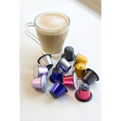 HỘP 10 CAFE VIÊN NÉN Vittoria Coffee Pods ITALIAN 100% ARABICA, INTENSITY 11, DÙNG MÁY PHA Nespresso, 52g