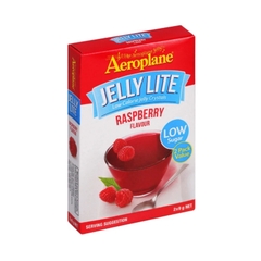 HỘP 2 GÓI BỘT THẠCH RAU CÂU ĂN KIÊNG Low Calorie / Sugar - Aeroplane Jelly Lite Crystals, 18g