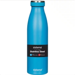 BÌNH GIỮ NHIỆT NÓNG & LẠNH Sistema Drink Bottle Stainless Steel, 2 LỚP THÉP KHÔNG RỈ, 500ml