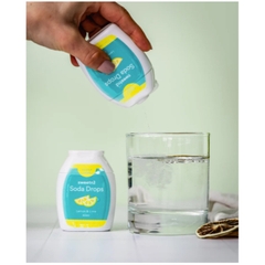 GIỌT PHA SODA KHÔNG ĐƯỜNG SweetNZ Soda Drops, CHANH Lemon Lime / TRÁI CÂY NHIỆT ĐỚI Tropical, 60ml