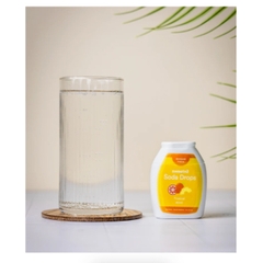 GIỌT PHA SODA KHÔNG ĐƯỜNG SweetNZ Soda Drops, CHANH Lemon Lime / TRÁI CÂY NHIỆT ĐỚI Tropical, 60ml