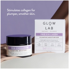 HỘP KEM DƯỠNG ĐÊM Glow Lab Plumping Moisturiser Pro-collagen, ẨM MUỢT, SĂN CHẮC, ĐỀU MÀU, 50g
