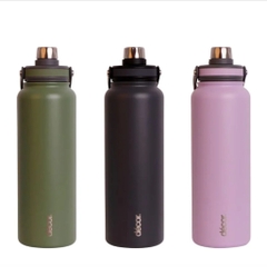 BÌNH NƯỚC QUAI XÁCH Decor Adventurer Stainless Steel Water Bottle Double Wall, SIZE ĐẠI XL 1.2L