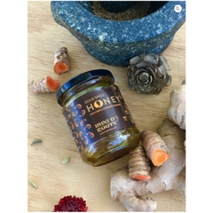 MẬT ONG VÀNG / GỪNG / NGHỆ Mixed Roots GOLD SPICE HONEY - Fresh Ginger & Turmeric, 200ml