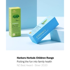 SIRO CHO BÉ 0-12 TUỔI BỔ PHỔI THẢO MỘC - TINH DẦU Harker CHILDREN'S Deep Lung / Chest Soothe, 150ml