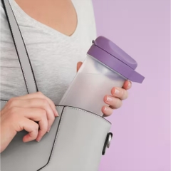 BÌNH NHỰA THỂ THAO KÈM BLENDER Sistema Hydration Active Shaker To Go, 750ml