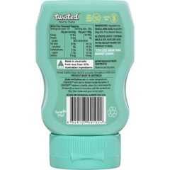 SỐT SOCOLA TRẮNG KHÔNG ĐƯỜNG Twisted Cracked WHITE CHOCOLATE Topping ZERO SUGARr, 200ml