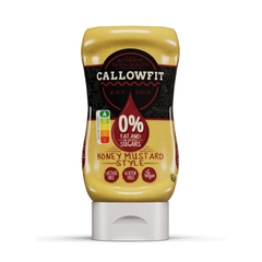 MÙ TẠT MẬT ONG KHÔNG ĐƯỜNG - KHÔNG BÉO Callowfit Honey Mustard Sauce, 0% FAT & ADDED SUGAR, 300ml