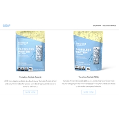 BỘT ĐẠM PROTEIN KHÔNG MÙI VỊ Feel Good Protein Collagen TASTELESS, 500g