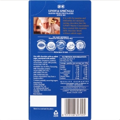 THANH SOCOLA KHÔNG ĐƯỜNG MÍA Lindt MILK Chocolate, No Sugar, 100g