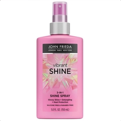 XỊT BÓNG 3 TRONG 1 John Frieda Vibrant Shine Spray, MƯỢT - GỠ RỐI - BẢO VỆ TÓC KHỎI NHIỆT, 150ml