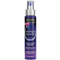 XỊT DƯỠNG TÓC BAN ĐÊM John Frieda Overnight Miracles Hair Mist, MỀM MƯỢT TỨC THÌ, 100ml