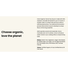 NƯỚC TƯƠNG HỮU CƠ Ceres Organics Tamari Soy Sauce, GLUTEN FREE - KHÔNG BỘT NGỌT, 250ml