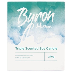 [Made in Australia] NẾN THƠM MIX 3 HƯƠNG Byron Home Triple Scented Soy Candle, 240g