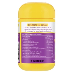 HŨ 60 VIÊN ĐA VITAMIN / RAU CỦ - KẸO DẺO CHO TRẺ EM Nature's Way Kids Smart Vita Gummies Multi-Vitamin + Vegies