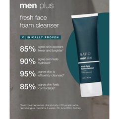 BỌT / SỮA RỬA MẶT / TẨY TẾ BÀO CHẾT CHO NAM GIỚI Natio for Men Face Wash / Foam Cleanser / Scrub