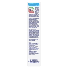 VIÊN SỦI NGÂM VỆ SINH RĂNG GIẢ / HÀM DUY TRÌ Polident Whitening Cleanser Tablets, 4 in 1 ƯU ĐIỂM