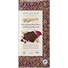 THANH SOCOLA Whittakers Artisan Collection Chocolate, Supreme Coffee / Ginger Mandarin / Plum Almond