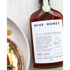 [Farro] MẬT ONG ĐẢO QUỐC Niue Honey, NGUYÊN CHẤT HỮU CƠ Raw Certified Organic, 365g