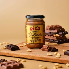 BƠ Socola Whittakers & Đậu phộng Pic's Peanut & Chocolate Butter, Gluten Free, 290g