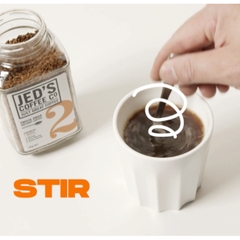 HŨ 100g HẠT CAFE UỐNG LIỀN Jed's Coffee Freeze Dried Instant Coffee, 3 Strong / 5 Extra Strong