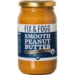 BƠ ĐẬU PHỘNG MƯỢT / GIÒN Fix & Fogg Peanut Butter Smooth / Crunchy, Non GMO - Keto - Vegan, 375g