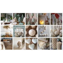 HỘP 8 VIÊN SÁP TAN CHẢY Soy Wax Melts Koa Kandles, THỦ CÔNG New Zealand