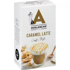 HỘP 10 GÓI CÀ PHÊ AVALANCHE Coffee Sticks, Caramel Latte/Cappuccino/Flat White/Mochaccino, 160g