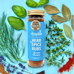 HŨ GIA VỊ ƯỚP Raptor Naturals Herb & Spice Rub / Sprinkle, Chipotle & Coffee / BBQ / Steak / Vegie