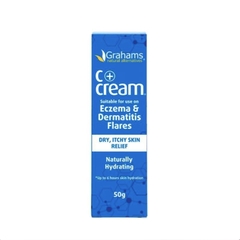 KEM DA Grahams C+ / P+ Cream, KEM DƯỠNG ẨM DA TRẺ SƠ SINH Baby Eczema Cream, 50g - 75g