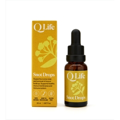 SIRO GIẢM DỊ ỨNG / THÔNG THỞ MŨI HỌNG QLife Aller Ease / Snot Drops / Tickle Ease, 20ml