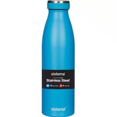 BÌNH GIỮ NHIỆT NÓNG & LẠNH Sistema Drink Bottle Stainless Steel, 2 LỚP THÉP KHÔNG RỈ, 500ml