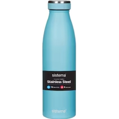 BÌNH GIỮ NHIỆT NÓNG & LẠNH Sistema Drink Bottle Stainless Steel, 2 LỚP THÉP KHÔNG RỈ, 500ml