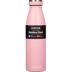 BÌNH GIỮ NHIỆT NÓNG & LẠNH Sistema Drink Bottle Stainless Steel, 2 LỚP THÉP KHÔNG RỈ, 500ml