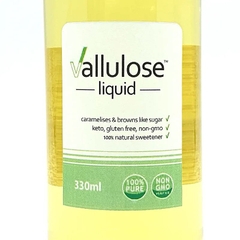 CHẤT TẠO NGỌT LỎNG TỰ NHIÊN Vallulose Liquid Sweetener, KHÔNG đường / tăng đường huyết / Carb, 330ml