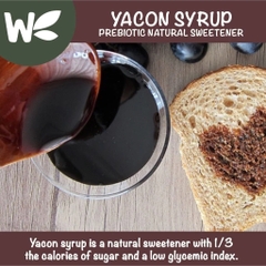 SIRO YACON HỮU CƠ – Vị Ngọt Tự Nhiên, ORGANIC SYRUP,  Hỗ Trợ Tiêu Hóa & Giảm Cân – 75g / 350g / 1kg