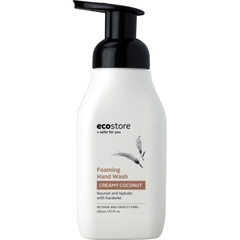 BỌT RỬA TAY Ecostore Foaming Hand Wash, KEM DỪA Creamy Coconut DƯỠNG DA & CẤP ẨM, 250ml