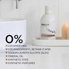 SỮA RỬA TAY Ecostore Hand Wash, SẢ & LÁ CHANH Lemongrass & Lime Leaf / Vanilla & DỪA Coconut, 300ml