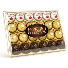 HỘP SOCOLA Ý NHÂN HẠT PHỈ GIÒN FERRERO Rocher Chocolate Box / Assorted, RONDNOIR - RAFFAELLO