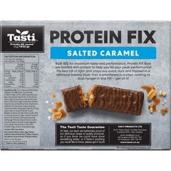 HỘP 5 THANH ĂN VẶT Tasti Protein FIX 5 x 45g – GIÀU ĐẠM, ÍT NGÁN, NẠP NĂNG LƯỢNG CỰC ĐỈNH, 225g