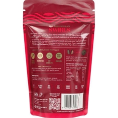 VIÊN SOCOLA ĐEN - TRÒN TRANG TRÍ / LÀM BÁNH - PHA HOT CHOCOLATE Solomons Gold Real Dark Chocolate Swirls, 150g