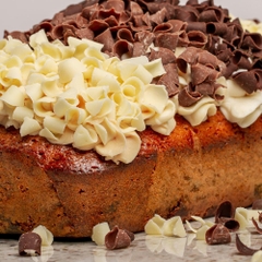 VIÊN SOCOLA ĐEN - TRÒN TRANG TRÍ / LÀM BÁNH - PHA HOT CHOCOLATE Solomons Gold Real Dark Chocolate Swirls, 150g