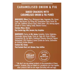 BÁNH CRACKER ĂN KÈM PHÔ MAI / MỨT Huntley & Palmers GRAZING BITES, SeaSaltCranberry / OnionFig, 150g