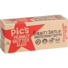 HỘP 6-20 (30g) GÓI BƠ ĐẬU PHỘNG Pic’s Peanut Butter Slugs - NGUYÊN CHẤT, TIỆN LỢI