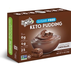 BỘT BÁNH Instant Pudding & Pie Filling KHÔNG ĐƯỜNG Simply Delish, Sugar Free, Non GMO, Kosher, 48g